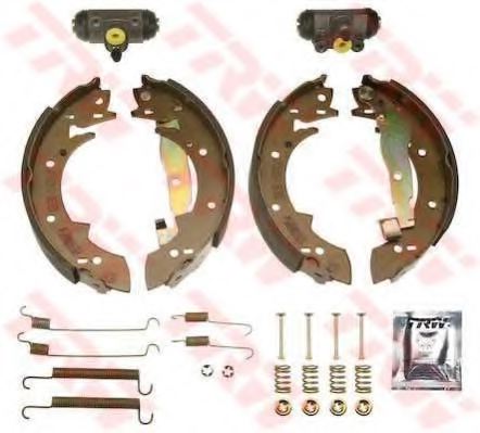 TRW BK1237 Brake Shoe Set